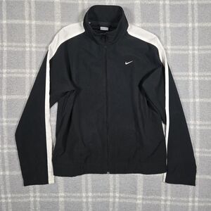 Vintage Women's Nike Full Zip Track Jacket Windbreaker Activewear 90s Y2K Medium